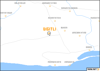 map of Digitli