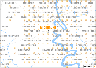 map of Digmājhi