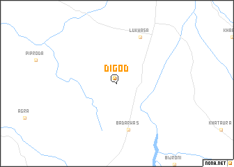 map of Dīgod