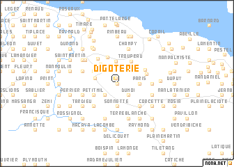 map of Digoterie