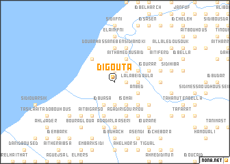 map of Digouta