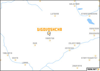 map of Digovoshcha