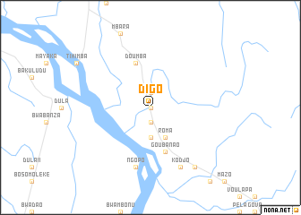 map of Digo