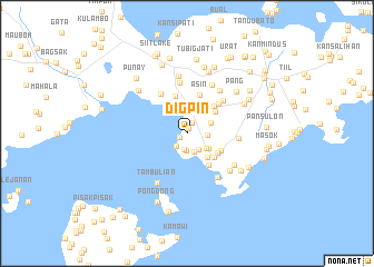 map of Digpin