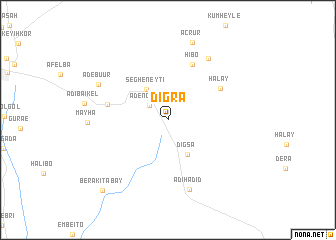 map of Digra