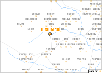 map of Diguidigui