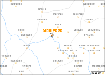 map of Diguifara