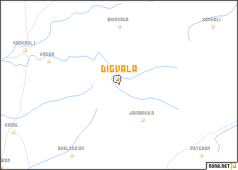 map of Digvala