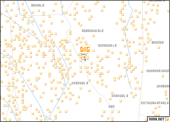 map of Dig