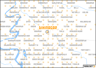 map of Dihinagar