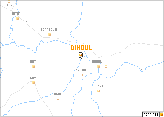 map of Dihoul