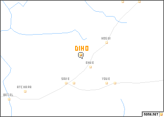 map of Diho