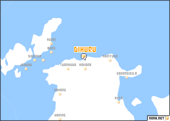 map of Dihuru