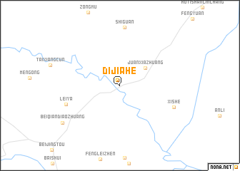 map of Dijiahe