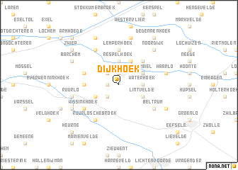 map of Dijkhoek