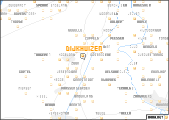 map of Dijkhuizen