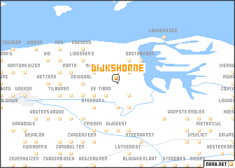 map of Dijkshorne