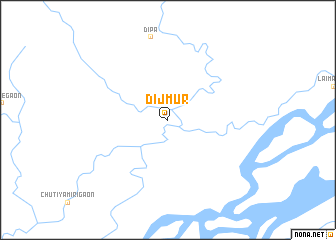 map of Dijmur