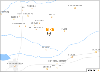 map of Dike