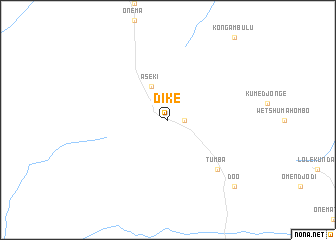 map of Dike