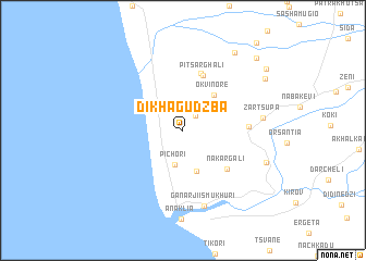 map of Dikhagudzba