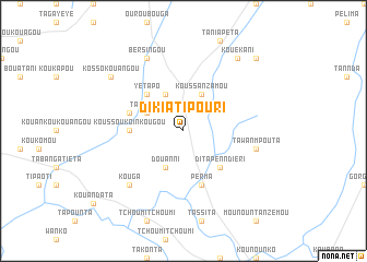 map of Dikiatipouri