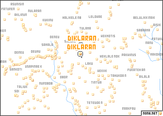 map of Diklaran