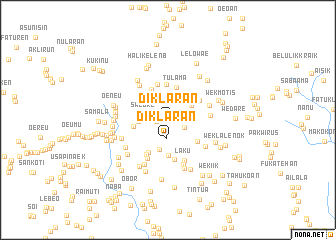 map of Diklaran