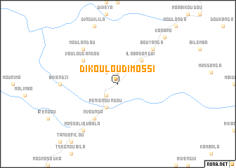 map of Dikoulou Dimossi