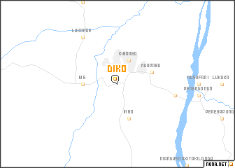 map of Diko