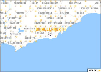 map of Dikwella North
