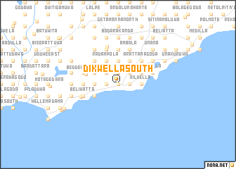 map of Dikwella South