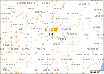 map of Dila-an