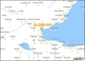 map of Dilabayan