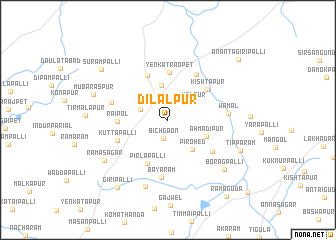 map of Dilālpur