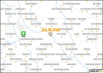 map of Dilālpur