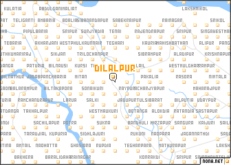 map of Dilālpur