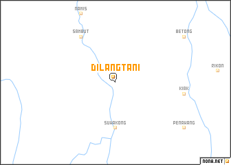 map of Dilangtani