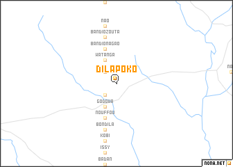 map of Dilapoko