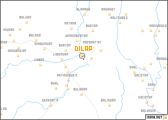 map of Dilap