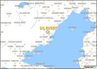 map of Dila-usan