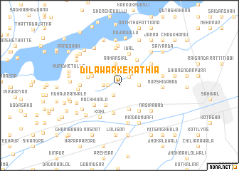 map of Dilāwar ke Kāthia