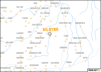 map of Dilayan