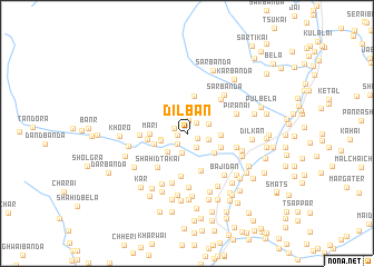 map of Dīlban