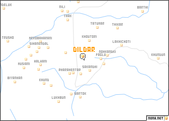 map of Dildār