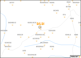 map of Dīldī