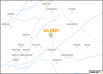 map of Dilébat