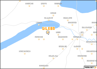 map of Dileba