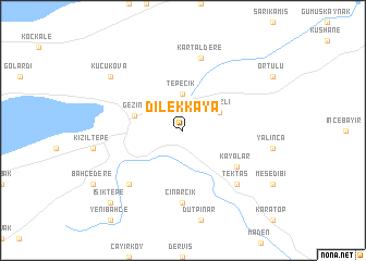 map of Dilekkaya