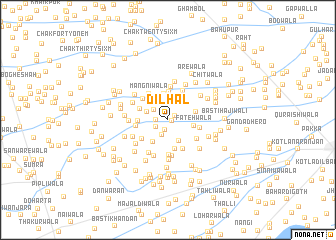 map of Dilhāl
